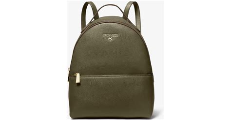 michael kors olive green handbag|Michael Kors olive green backpack.